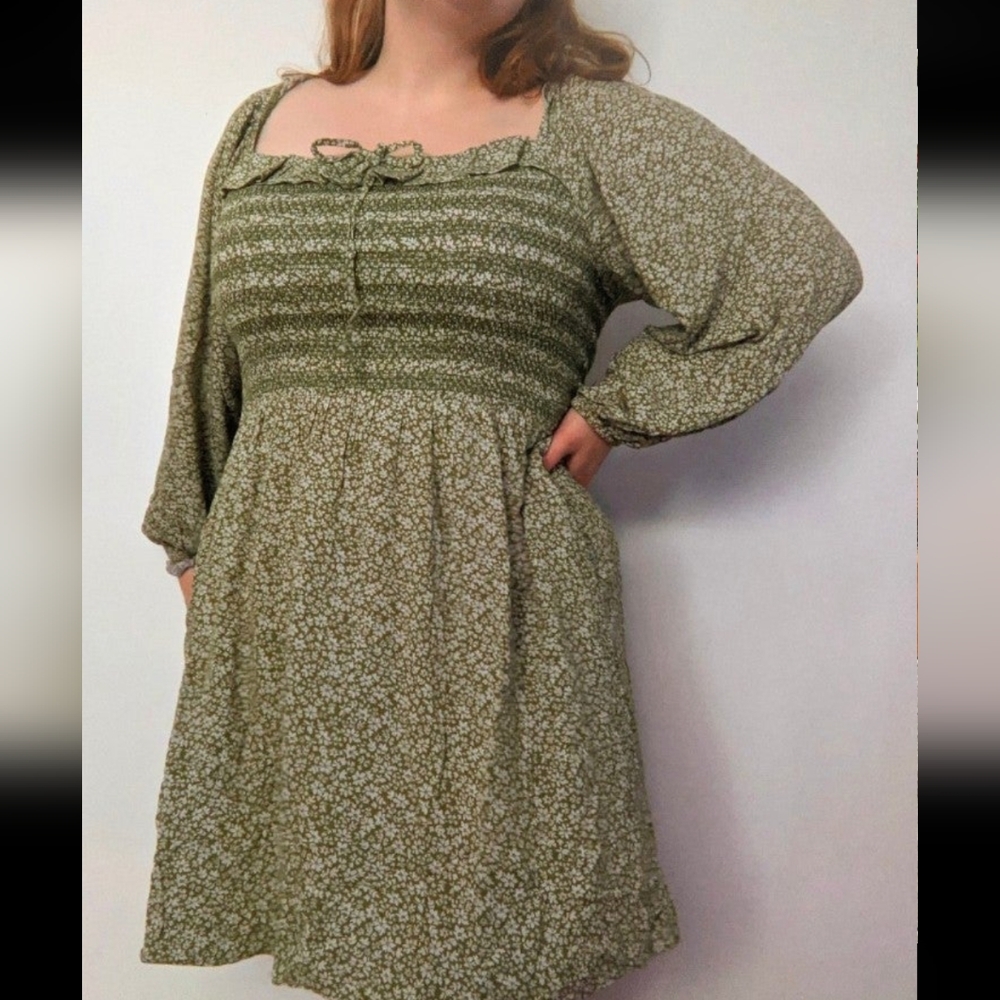 Floral Milkmaid Dress